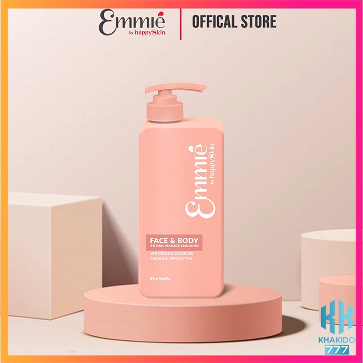 Mua 2 Tặng 1 - Kem Dưỡng Trắng Da Emmie Cho Mặt Và Body Có Chứa 5 % Niaciamide 250ml Emmié