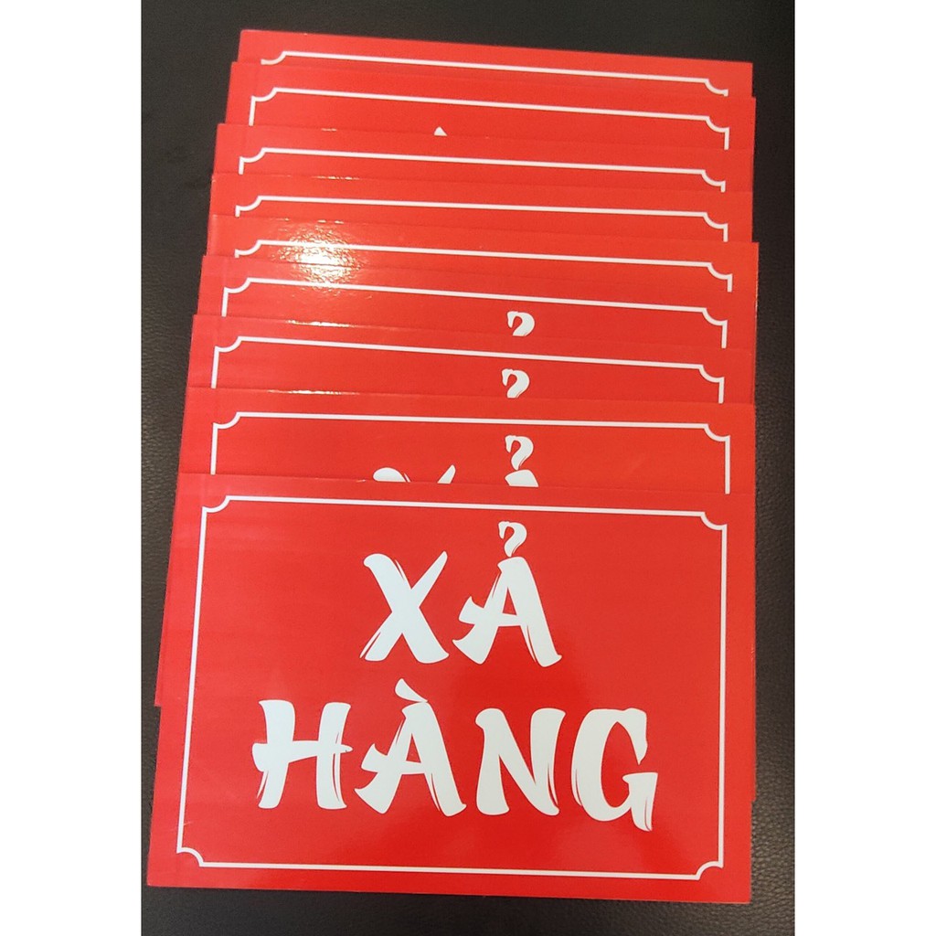 Bảng HÀNG MỚI VỀ - Bảng XẢ HÀNG dùng cho Shop thời trang, HÀNG ĐẸP GIÁ RẺ