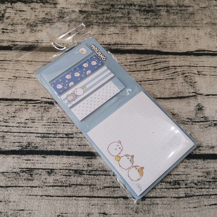 HCM - Tệp giấy note và bookmark thỏ Molang dễ thương