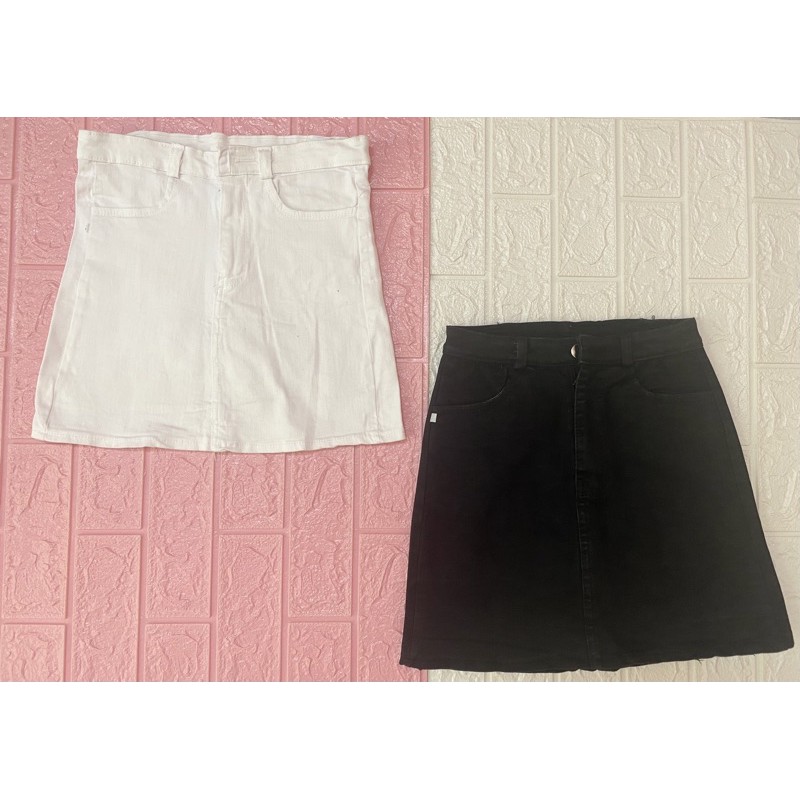 Chân váy ngắn ôm, chất kaki dày dặn, 4 size 26-29 | BigBuy360 - bigbuy360.vn