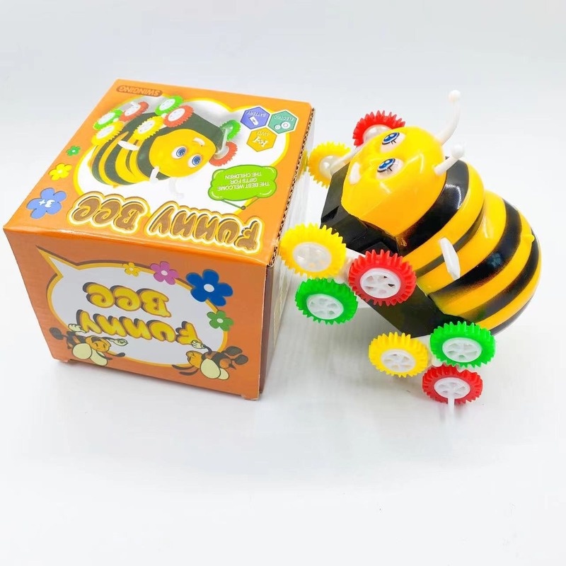 Đồ Chơi Xe Điện Tử Tự Động Lật Hình Chú Ong Nhỏ Cho Bé MY00249