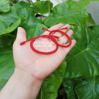 Vòng Đôi Chỉ Đỏ May Mắn ( Thông báo size cổ tay )