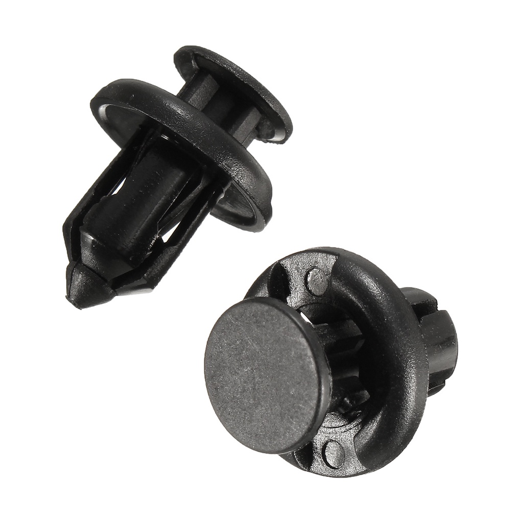 FENDER Set 100 Đinh Tán Nhựa 10mm 10mm Chuyên Dụng Cho Xe Hơi Honda