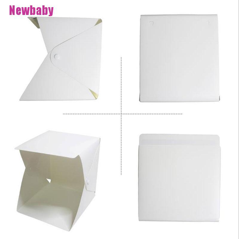 Lều Chụp Ảnh Đèn LED 9.5 &quot;x 9.5&quot;