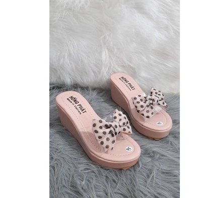 DÉP NỮ QUAI TRONG THƠI TRANG CAO THÊM 6CM