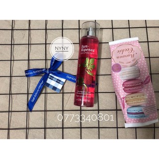 Nước hoa toàn thân - Body mist SUNRIPENED RASPBERRY Bath & Body Works 236ml