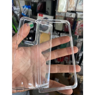 Ốp Oppo Find N nhựa cứng trong suốt.