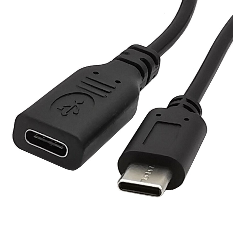 Dây Cáp Nguồn Mở Rộng 5V USB C Male Sang Female Có Công Tắc Bật Tắt Dành Cho Điện Thoại Thông Minh / Máy Tính Bảng