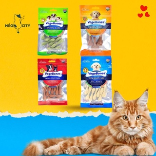 Xương gặm cho chó[FREESHIP]Xương gặm sạch răng thơm miệng cho chó - Xương gặm cho chó vegebone 4 hương vị