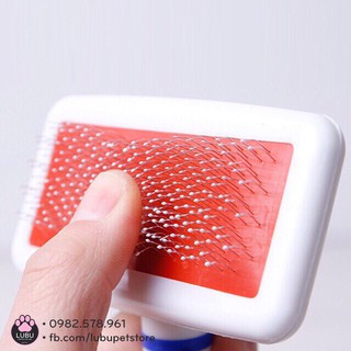 LƯỢC CHẢI LÔNG RỤNG CHÓ MÈO