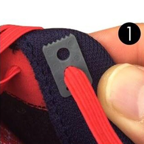 Dây giày co giãn tự cột Reallaces - Mang giày chỉ 3s màu xanh biển
