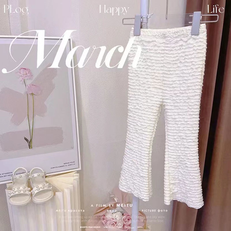 Quần ống rộng Thiết Kế Mỏng Thời Trang Mùa Hè Mới Dành Cho Bé Gái 2022