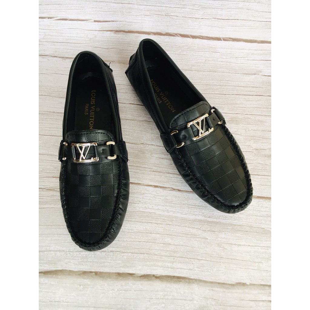 Giày lười giày mọi Nam vân Caro trẻ trung sang trọng đi chơi đi làm đi du lịch hàng đẹp giá rẻ | BigBuy360 - bigbuy360.vn