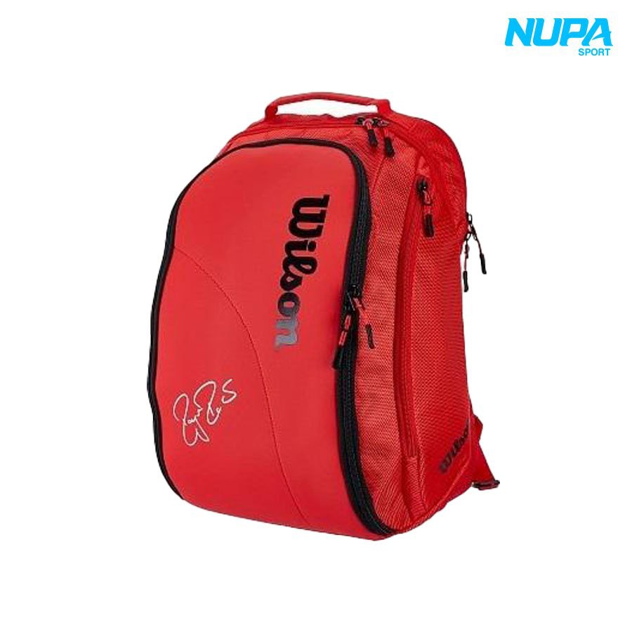 [BALO TENNIS WILSON] Balo Tennis Wilson Federer DNA - Infared - 2018 | NUPA SPORT