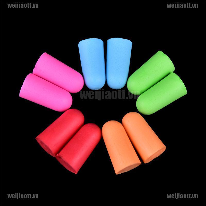 1 Set / 2 Nút Bịt Tai Chống Ồn Khi Ngủ Bằng Mút Mềm