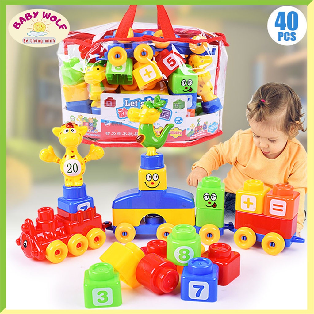 Bộ đồ chơi xếp hình thông minh cỡ lớn cho bé _SP5