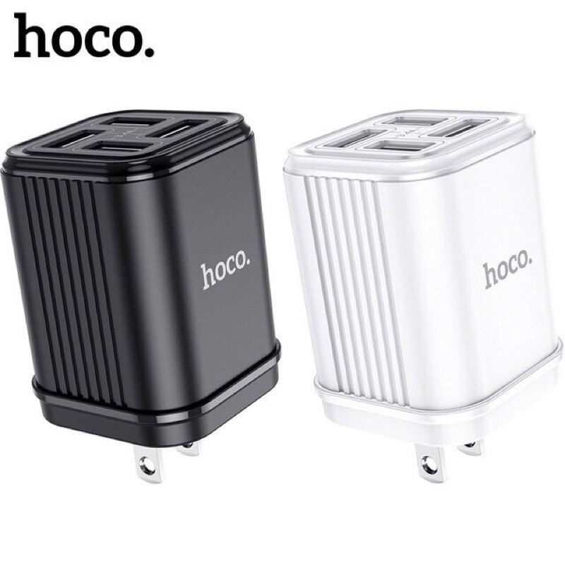 Củ sạc nhanh 4 cổng sạc chính hãng Hoco C84