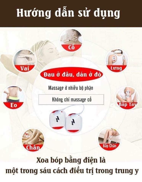 Máy Mát Xa cổ vai gáy 3D thông minh- máy Massage