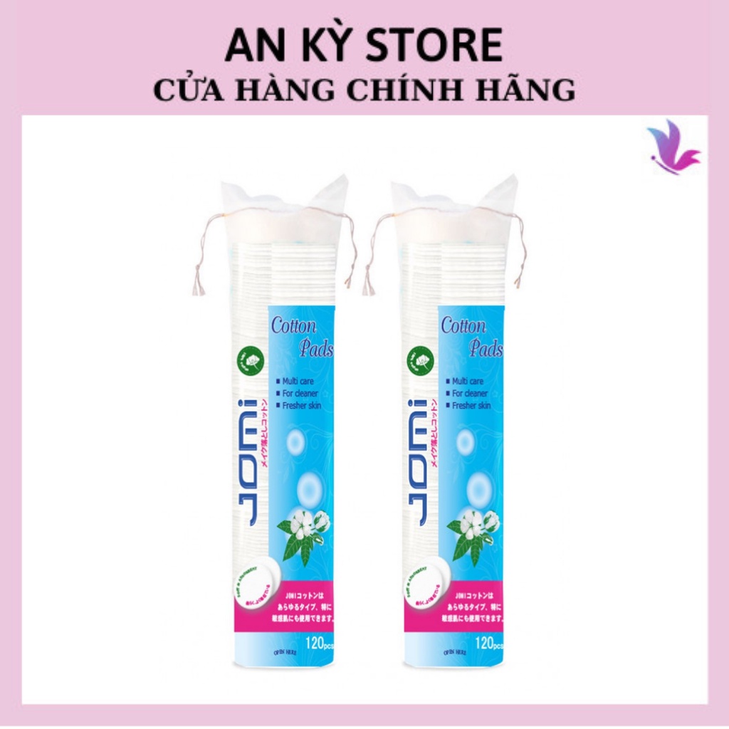 Combo 30 bông tâỷ trang Jomi Cotton Pads 120 miếng