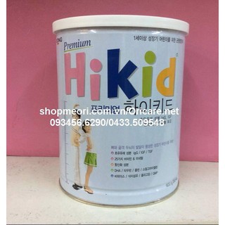 SỮA CỪU HIKID PREMIUM VỊ VANI (600G) - HÀN QUỐC