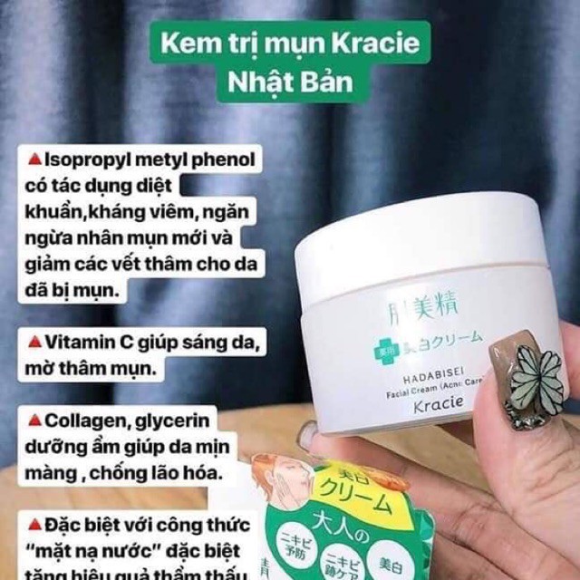 Kem mụn kracie