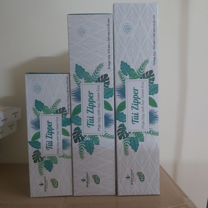 Túi Zip đựng thực phẩm Eco Green