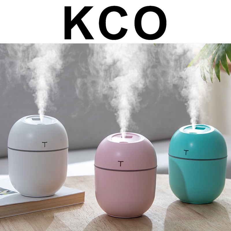 Máy tạo ẩm KCO KW69 mini nguồn USB có đèn LED 220ml