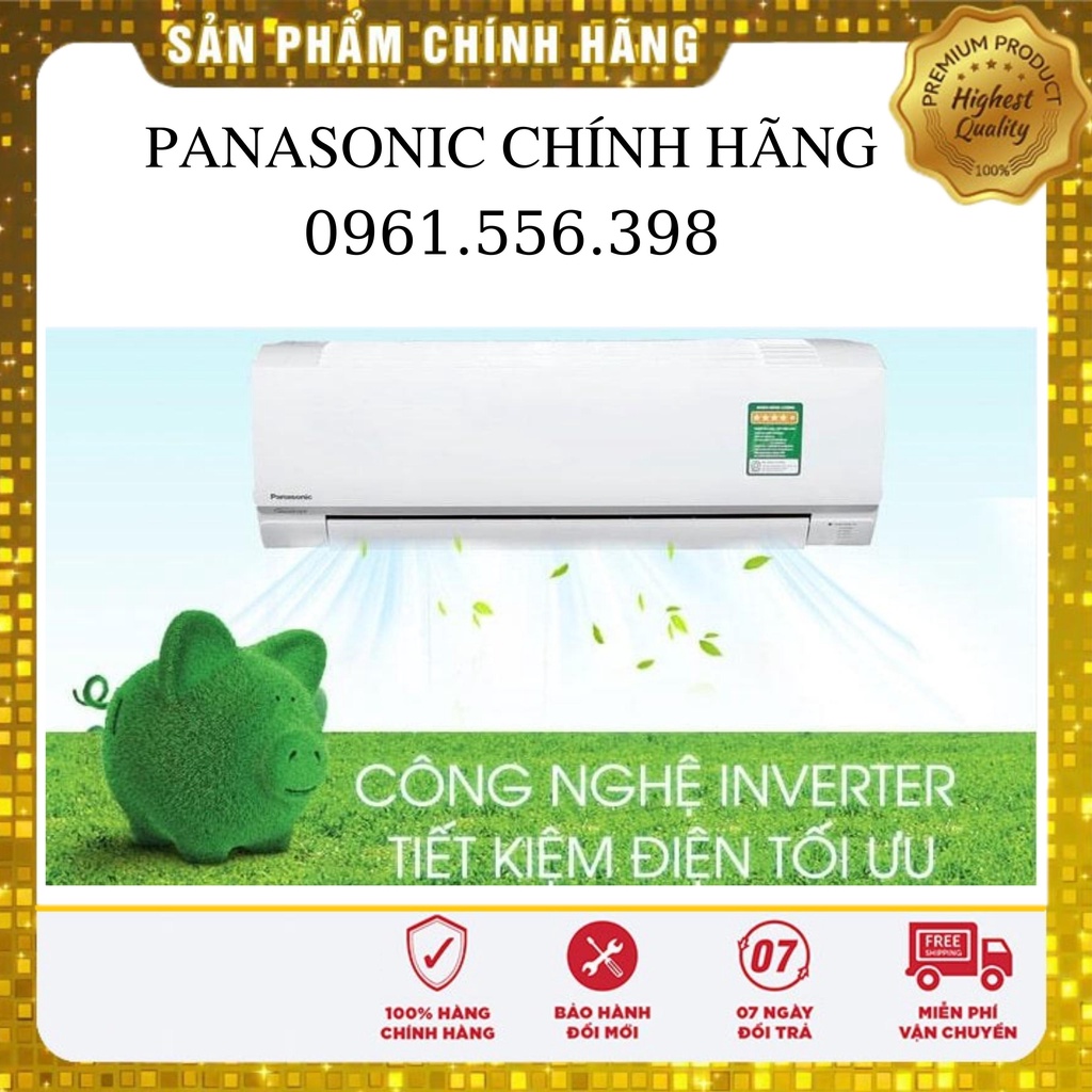 Điều hòa Panasonic 12000 BTU 1 chiều inverter XPU12XKH-8, mới 100%, hàng chính hãng
