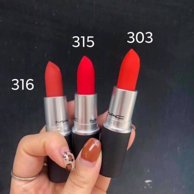 SON MAC POWER KISS LIPSTICK, MATTE LIPSTICK. -Opachip