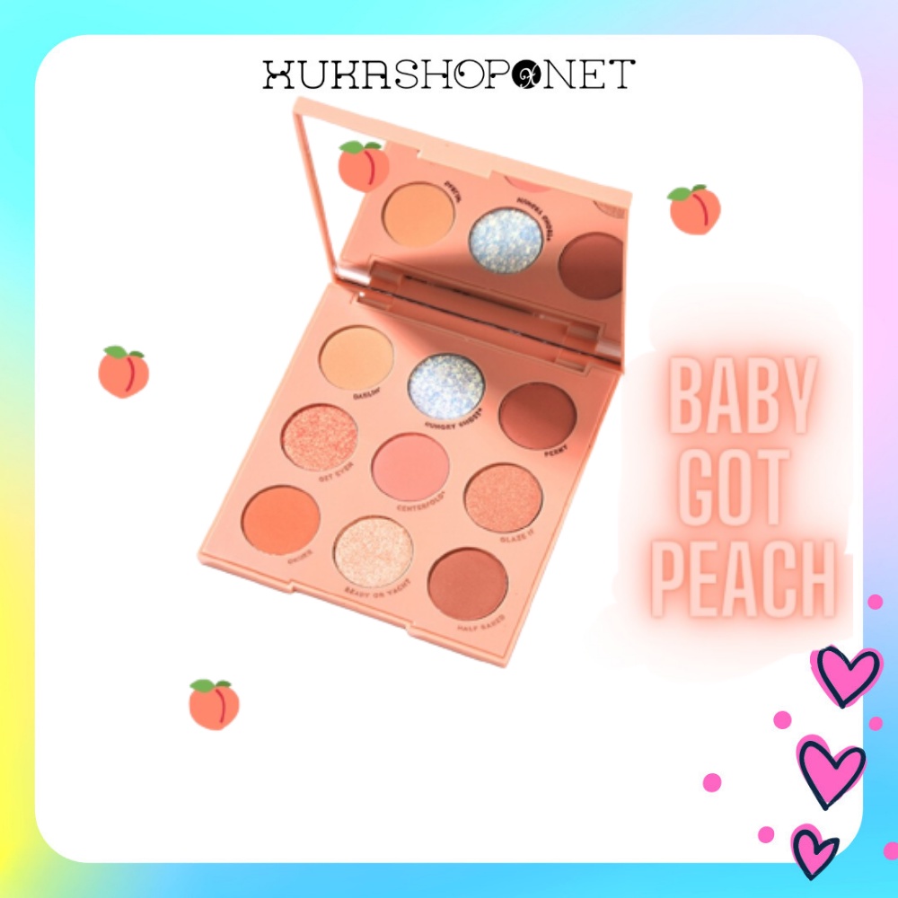 [Bán chạy] Baby Got Peach Bảng măt Hoàn Hảo Của Colourpop
