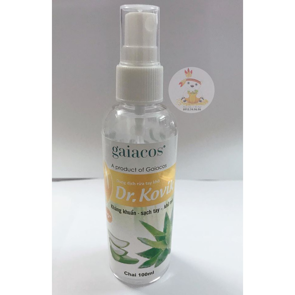 Dung dịch rửa tay cao cấp tinh chất lô hội Dr Kovik | BigBuy360 - bigbuy360.vn