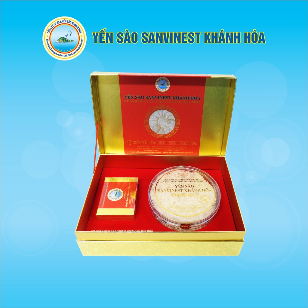 Yến sào Sanvinest Khánh Hòa chính hiệu tinh chế 50g V550