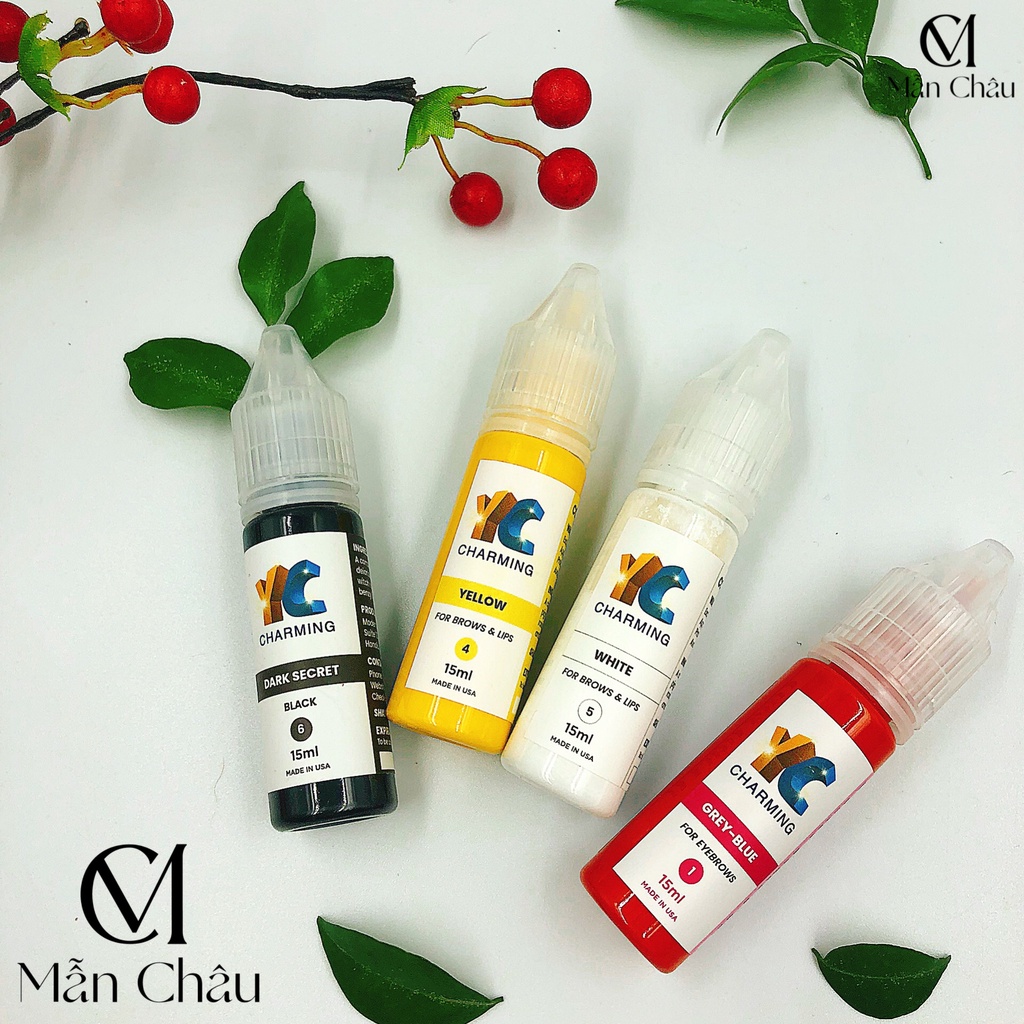 Mực YC CHARMING đi màu cực đẹp