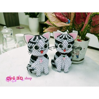 Mèo chii - origami 3d