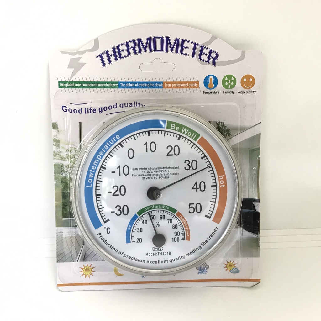 (Tbyt Hào Anh)Nhiệt Ẩm Kế Anymetre , Thermometer - Nhập khẩu chính hãng mới nhất 2020