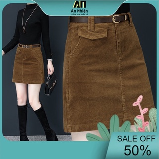 Chân Váy Nhung Tăm FullSize 45>66KG