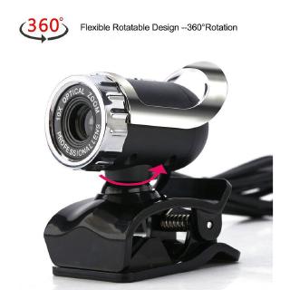 Webcam HD USB tích hợp microphone dành cho máy tính PC/máy tính để bàn/máy tính laptop