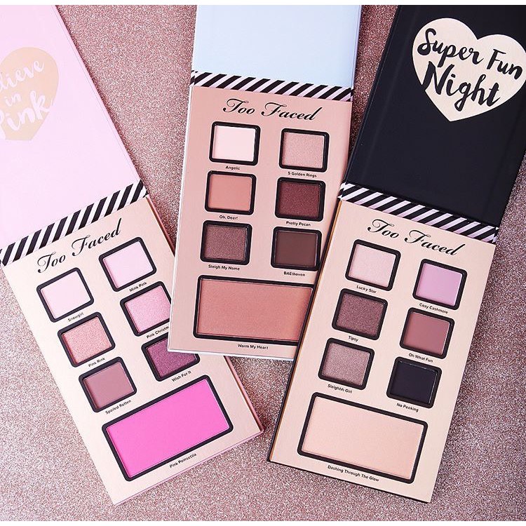 Bộ phấn trang điểm mắt, má và Mascara Toofaced | BigBuy360 - bigbuy360.vn