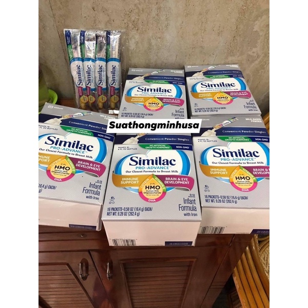 ❤️❤️❤️Sữa SIMILAC PRO - ADVANCE HMO - NON GMO ( Bé 0-12 tháng ) thanh gói