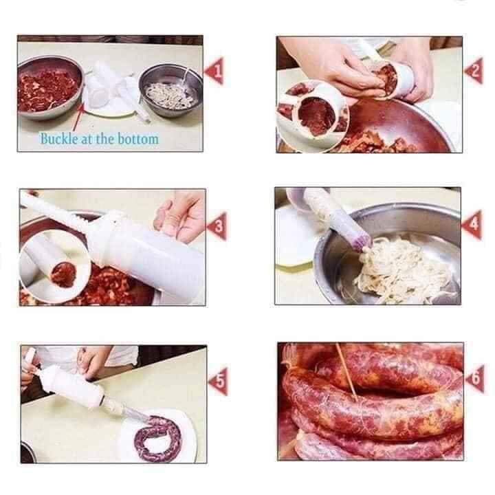 SIZE TO Dụng cụ nhồi xúc xích khuôn làm lạp xưởng, dồi sụn bằng tay giá rẻ