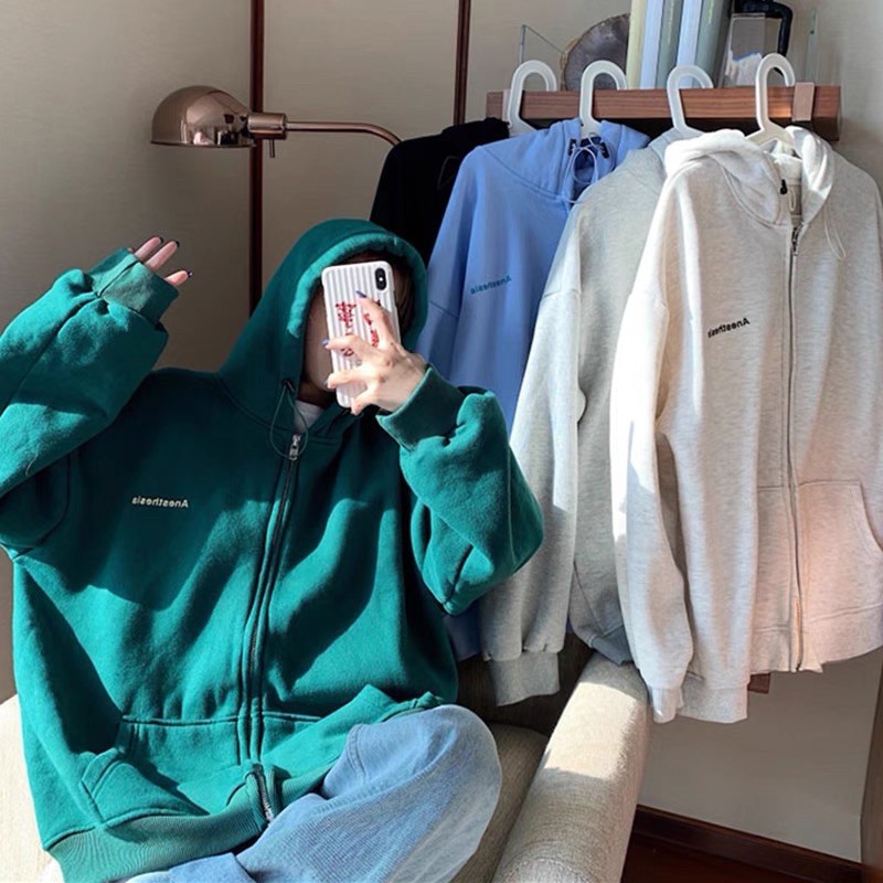 hoodie 4 màu có sẵn taobao