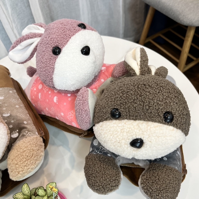 (BẢO HÀNH 6 THÁNG) Túi sưởi ấm hình thú thỏ xinh , túi chườm nóng