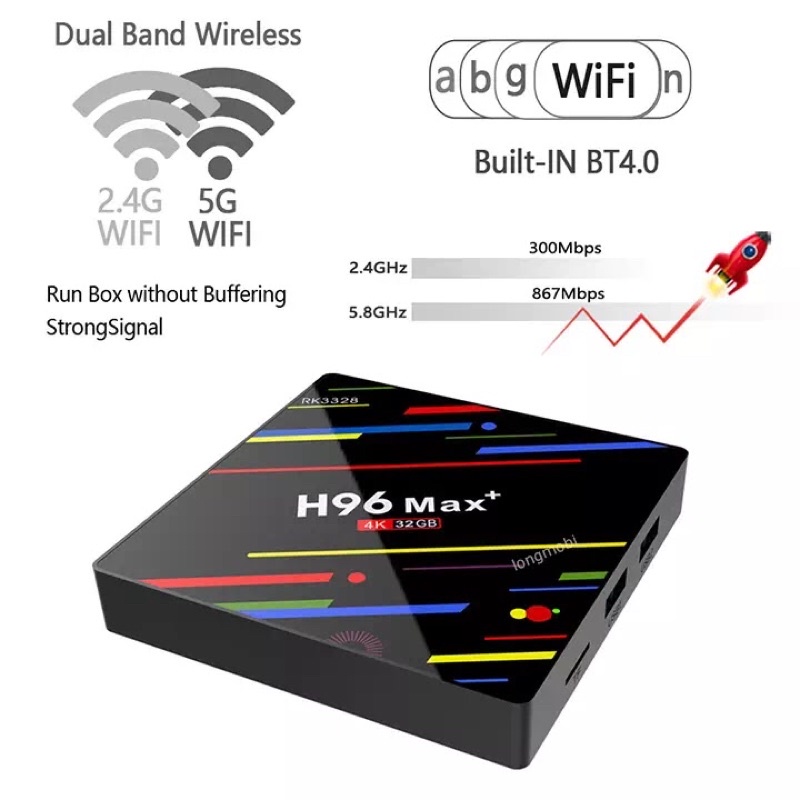 H96 max plus - biến tv thường thành smart tv