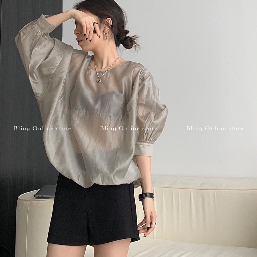 Áo Thun Cổ Tròn Tay Dài Chống Nắng Phong Cách Thời Trang Hàn Quốc 2022 2-150kg