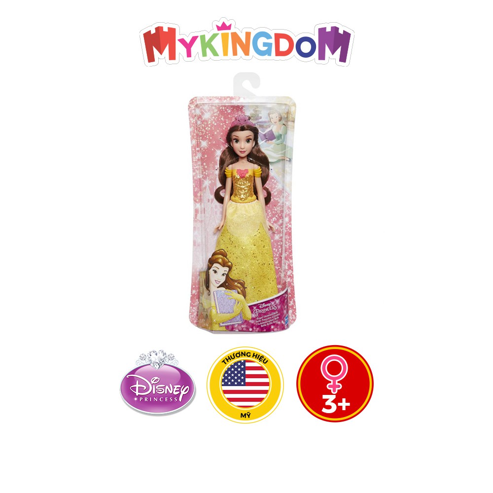 [Mã LIFET1505 giảm 80K đơn 250K] Búp bê DISNEY PRINCESS Shimmer Belle E4159/E4021