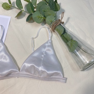 Chivas White Bralette - Áo lót phi bóng sexy thoải mái dễ thương