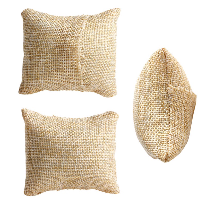 Gối Cotton Lanh Nhỏ Trưng Bày Trang Sức / Đồng Hồ Tiện Dụng