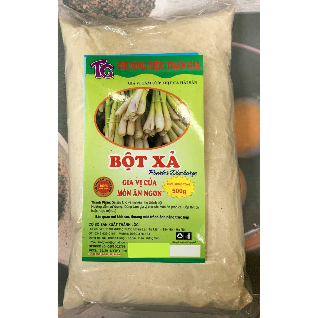 [Hàng dùng thử ] Bột sả gói 100gr - Gia vị của món ăn ngon