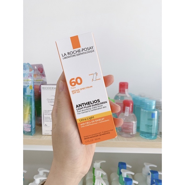 Kem chống nắng La Roche-Posay / Anthelios Ultra Light Sunscreen Fluid SPF 60 / 50mL
