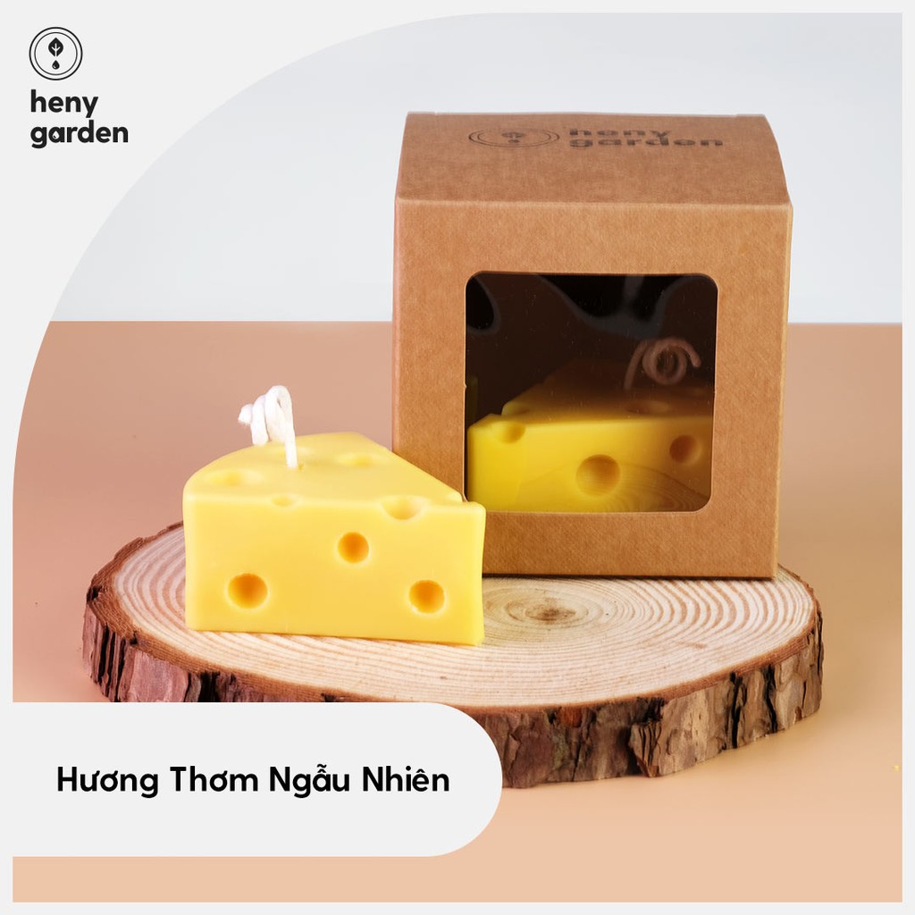 Nến Thơm Thiên Nhiên Trang Trí Không Khói Với 3 Tầng Hương Phối Hợp Heny Garden – Tặng Tinh Dầu Mẫu Thử